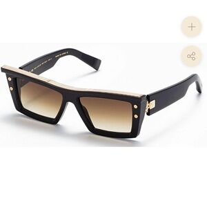 🔥 Balmain B-VII Akonis NWT Black/Gold 55mm Sunglasses QUALITY! GLAM! EXCLUSIVE!